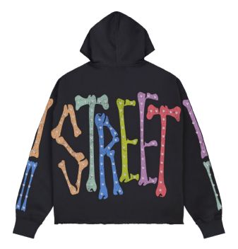 SAINT BONES BOXY FLEECE HOODIE