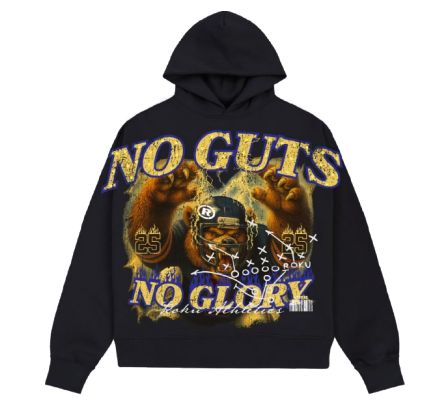 GLORY DROP SHOULDER CLASSIC BOXY FLEECE HOODIE