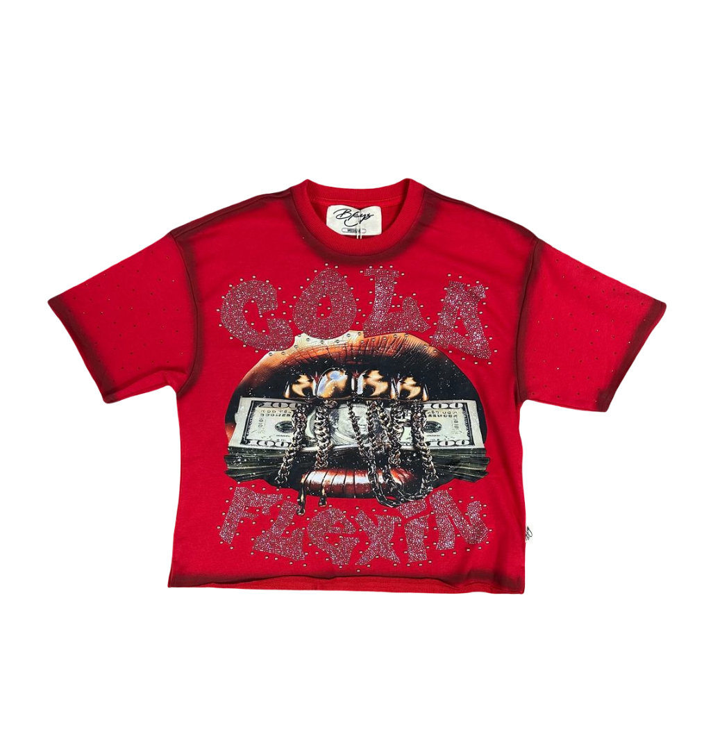 SHORT SLEEVE CROP TOP