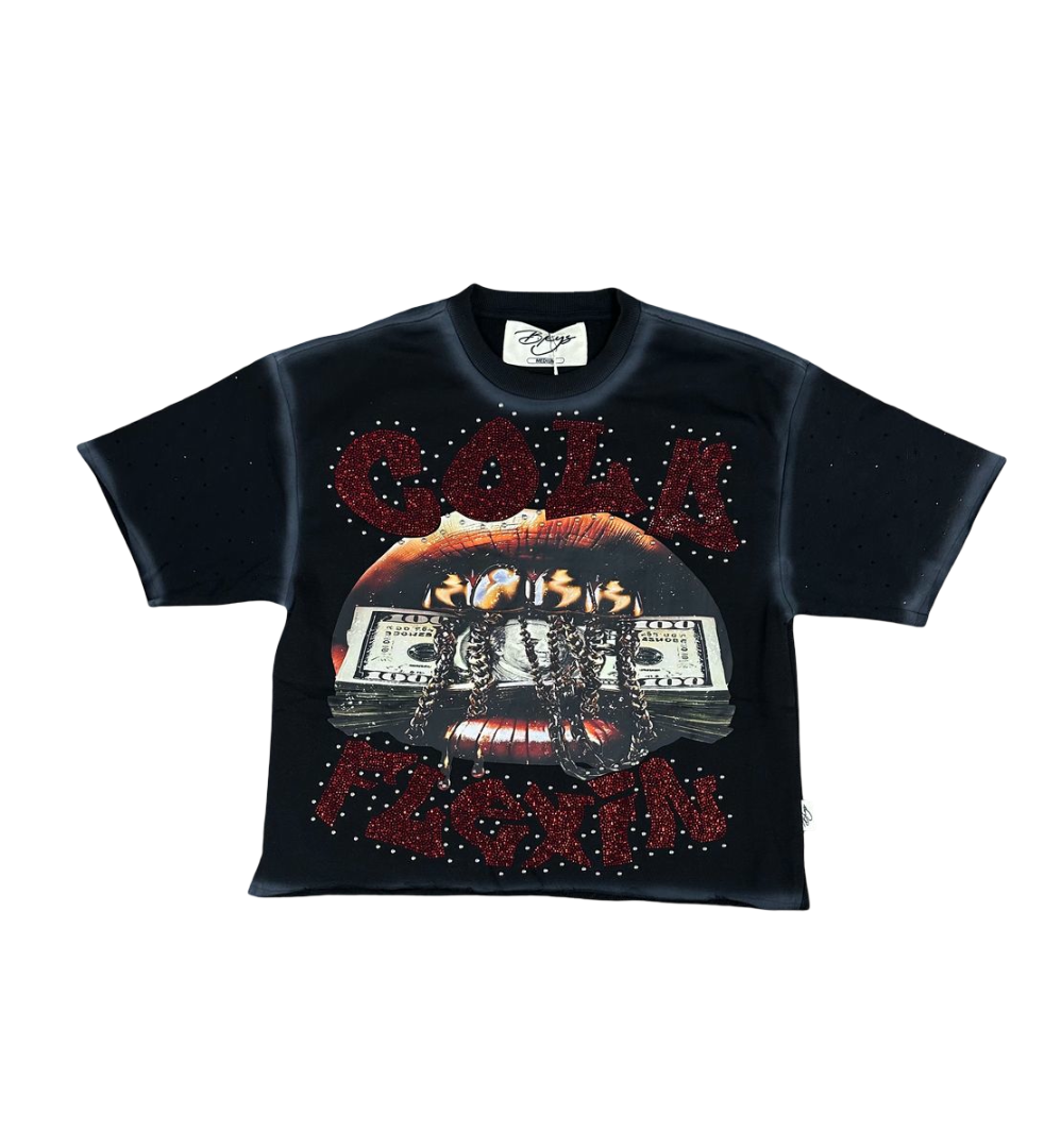 SHORT SLEEVE CROP TOP