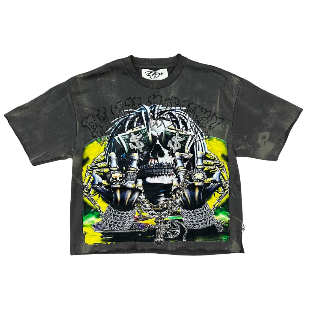 SHORT SLEEVE CROP TOP