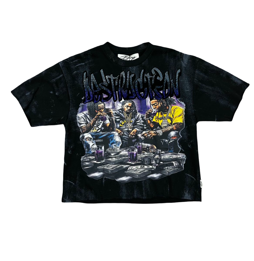 SHORT SLEEVE CROP TOP