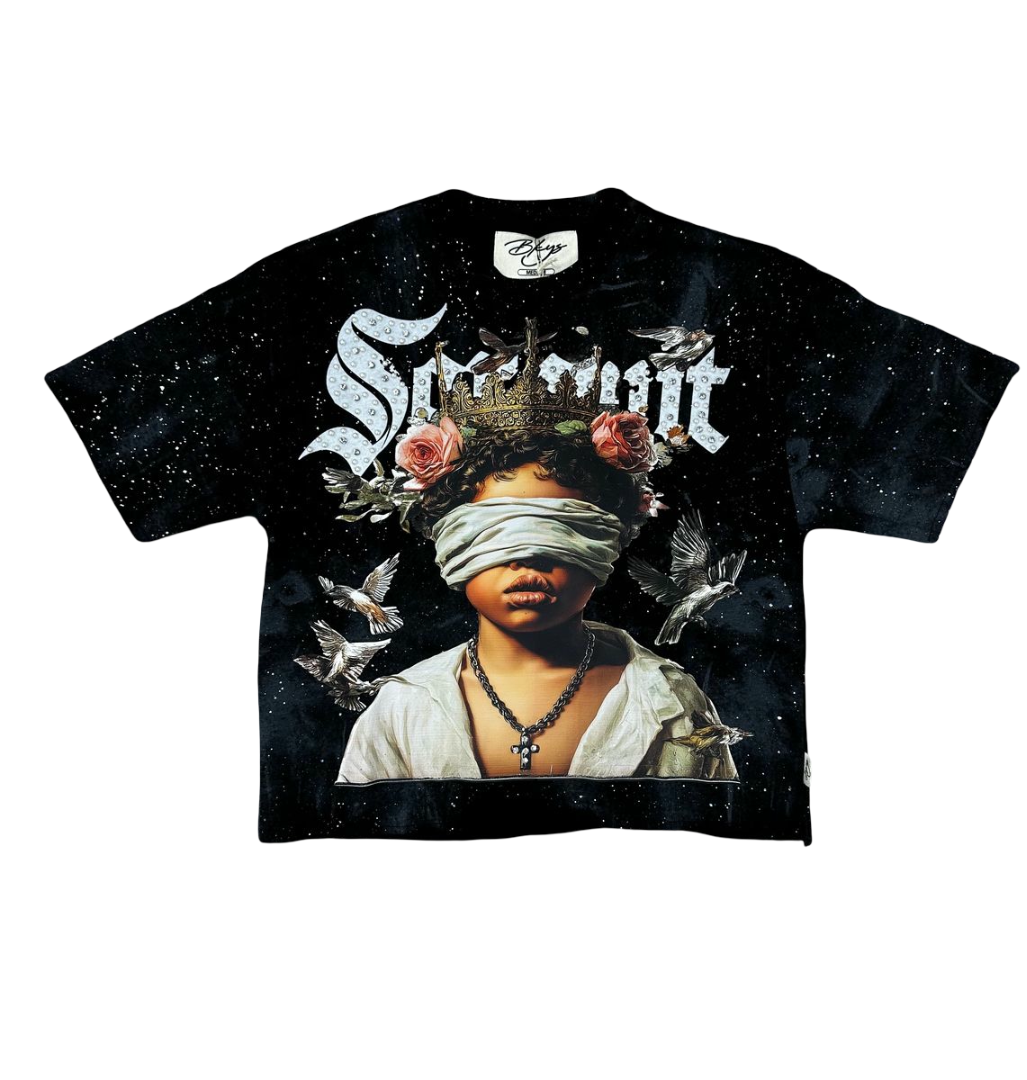 SHORT SLEEVE CROP TOP