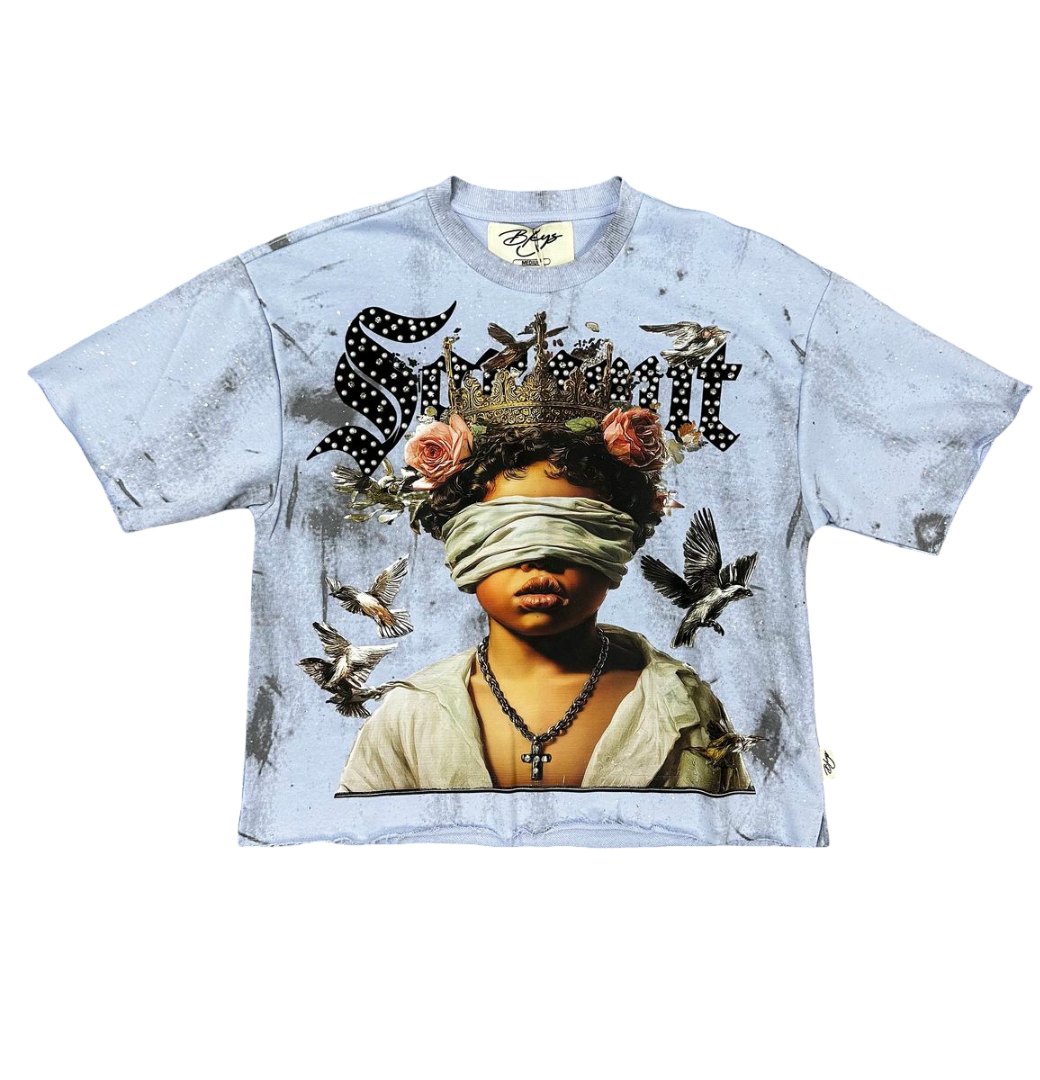 SHORT SLEEVE CROP TOP