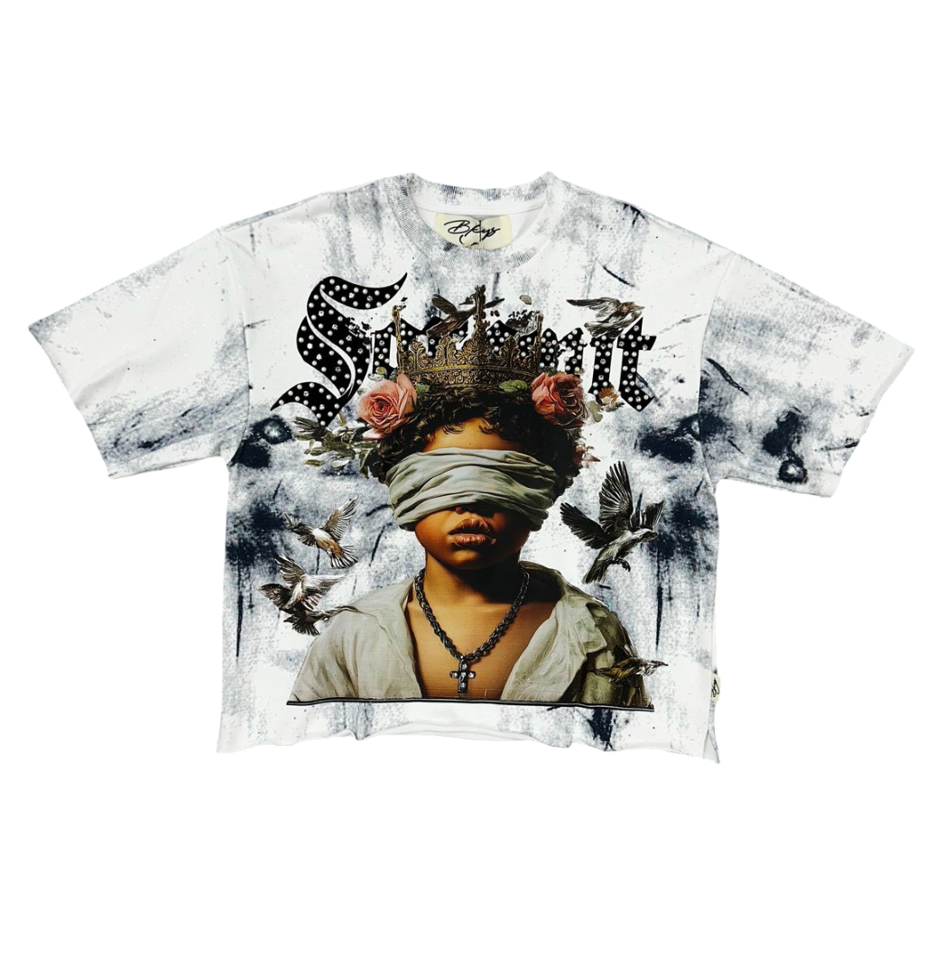 SHORT SLEEVE CROP TOP