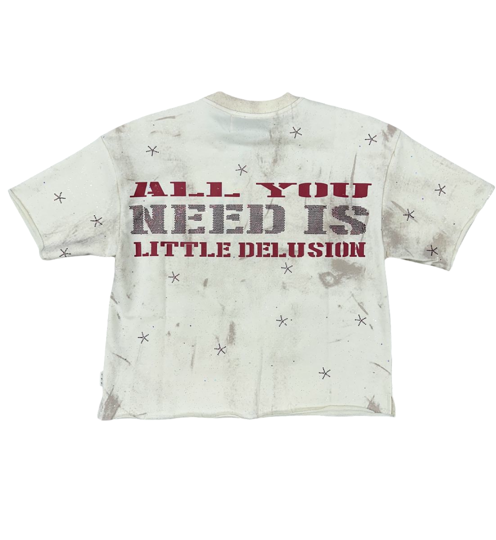 SHORT SLEEVE CROP TOP