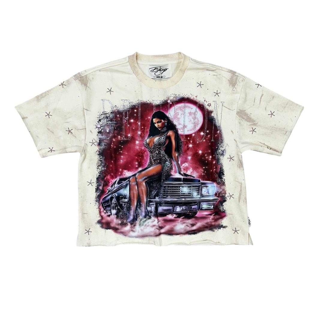 SHORT SLEEVE CROP TOP